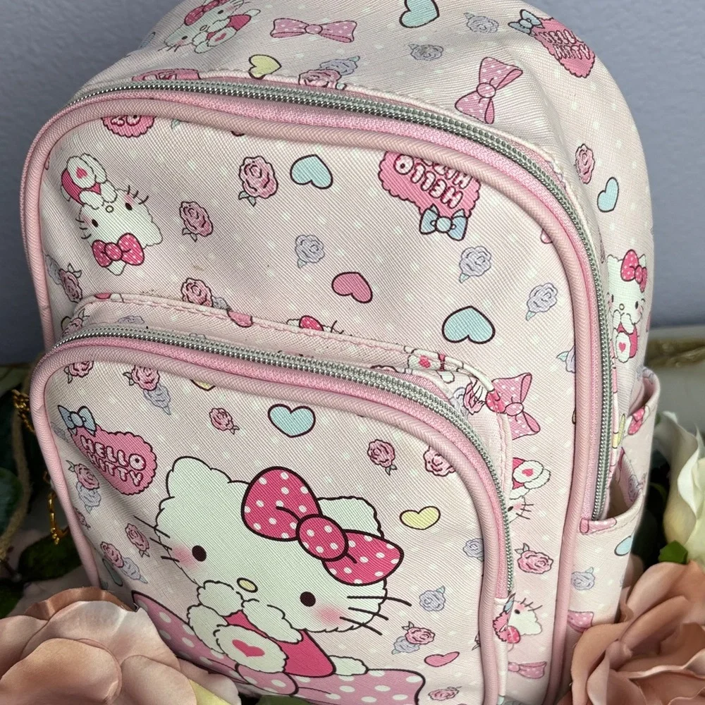 Hello Kitty Pink Floral Kids Bag